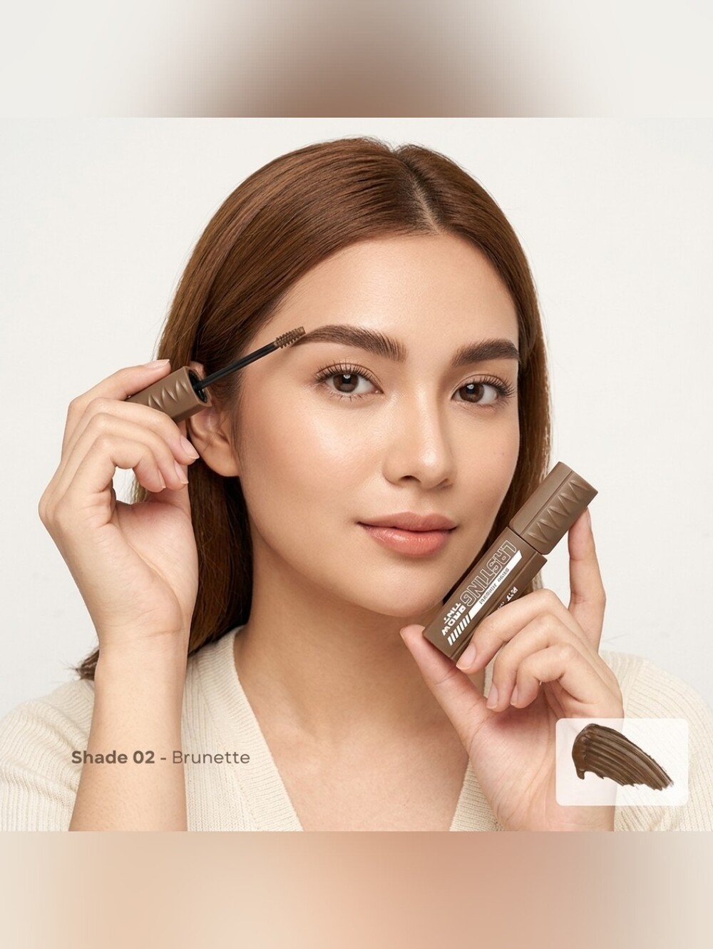 LASTING Brow Tint Mascara — Brunette Brown